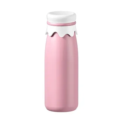 Mug Travel Stainless Steel sareng Tutup Susu